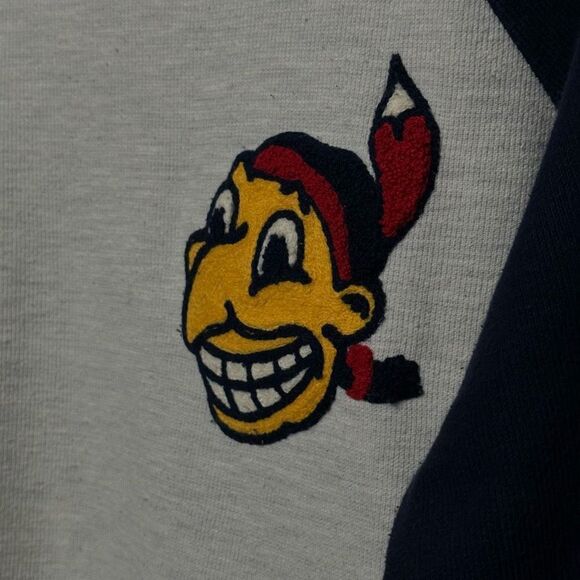 Y2K MLB Cleveland Indians Pullover Mens Small - Picture 2 of 5